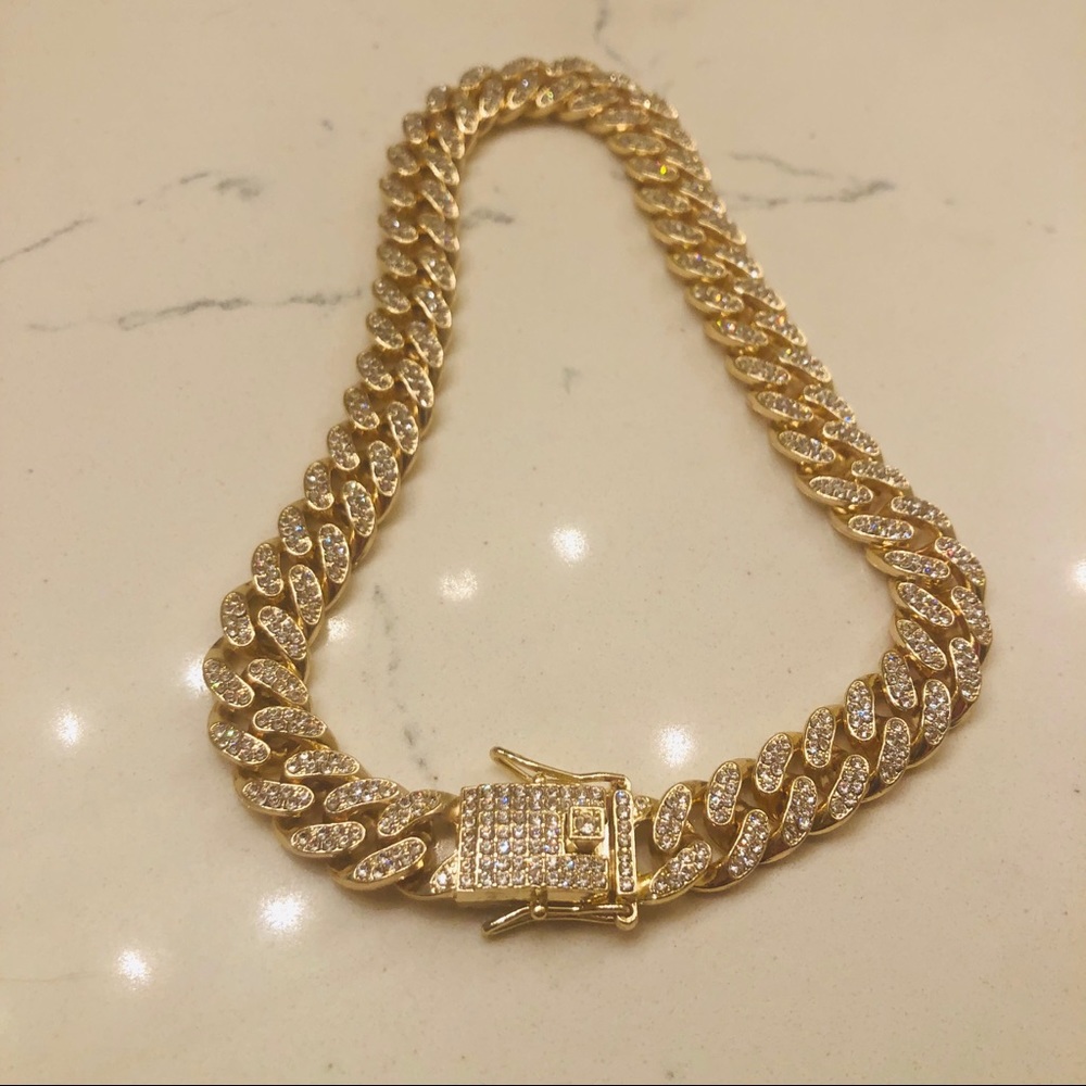 🔥 FLASH SALE 🔥 Diamond Pave Chain Choker